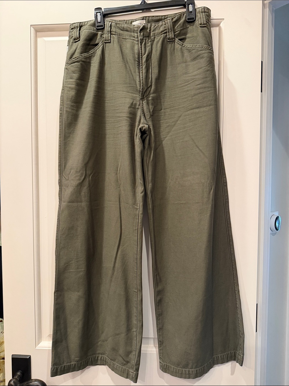 Citizens Of Humanity Olive Wide-Leg Chinos